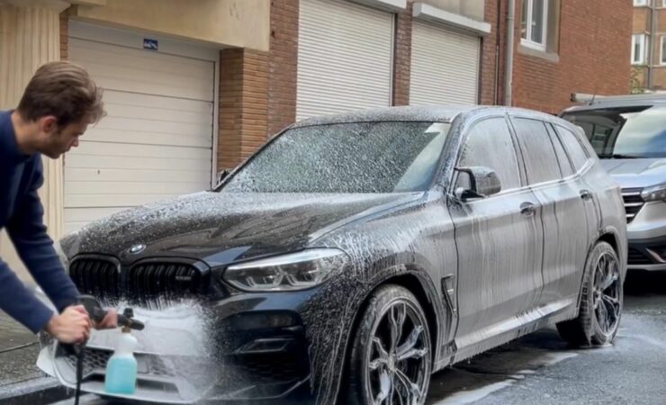 lavage BMW X3M washello